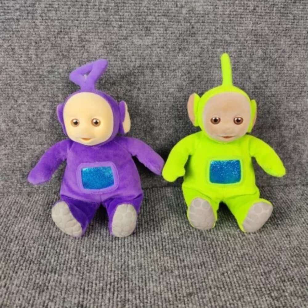 Teletubbies Tinky Winky and Dipsy Eden 1998